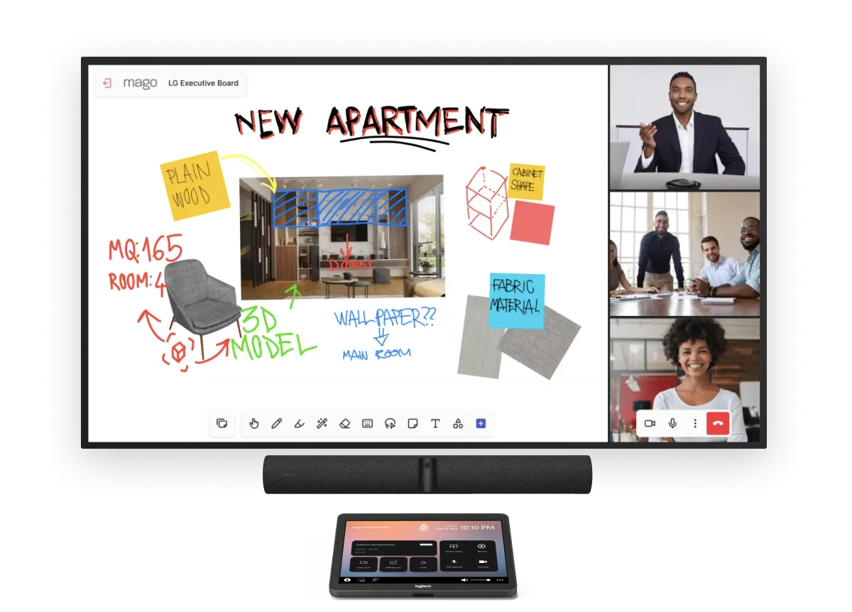 Mago on jabra display